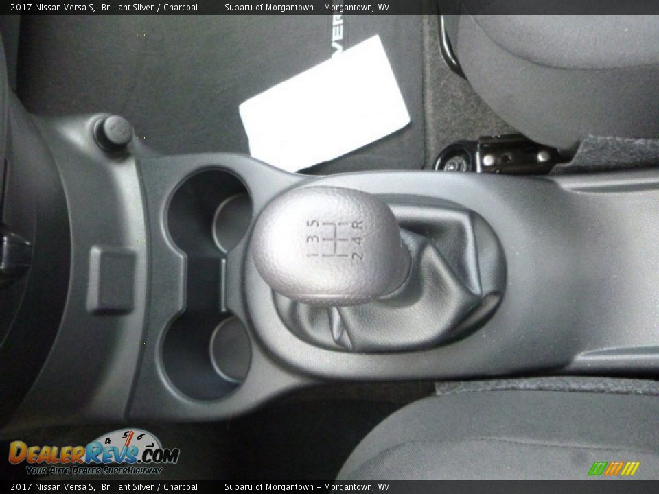 2017 Nissan Versa S Brilliant Silver / Charcoal Photo #18