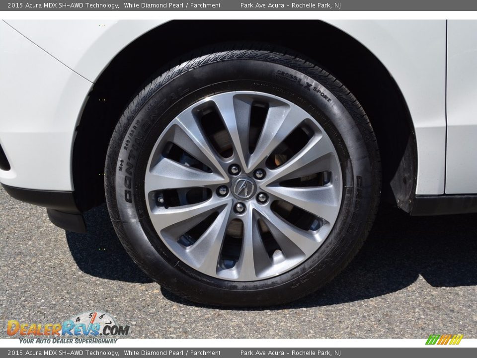 2015 Acura MDX SH-AWD Technology White Diamond Pearl / Parchment Photo #32