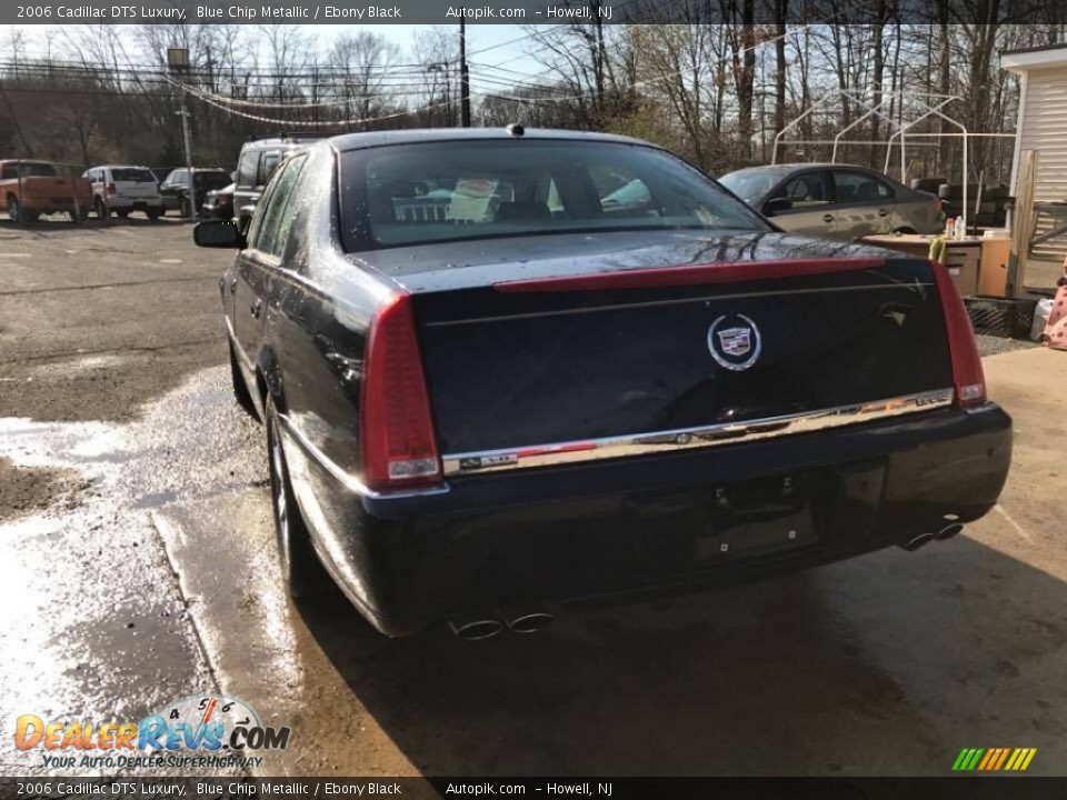 2006 Cadillac DTS Luxury Blue Chip Metallic / Ebony Black Photo #6