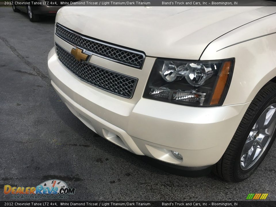 2012 Chevrolet Tahoe LTZ 4x4 White Diamond Tricoat / Light Titanium/Dark Titanium Photo #32