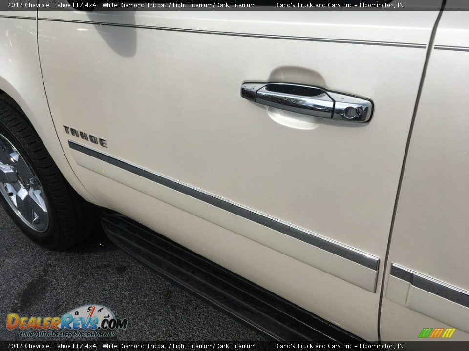 2012 Chevrolet Tahoe LTZ 4x4 White Diamond Tricoat / Light Titanium/Dark Titanium Photo #34