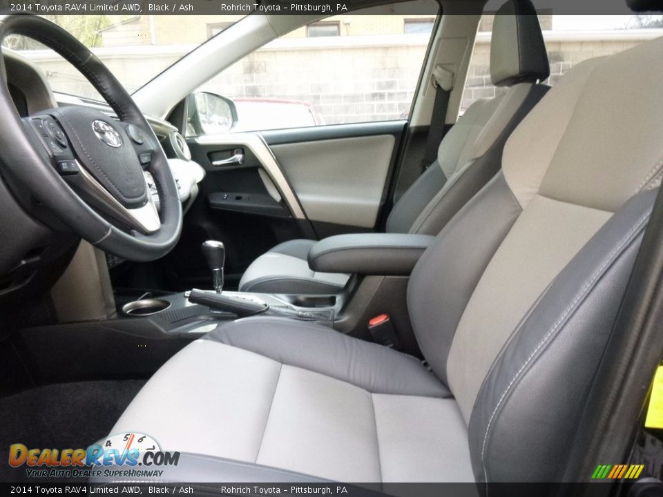 2014 Toyota RAV4 Limited AWD Black / Ash Photo #6