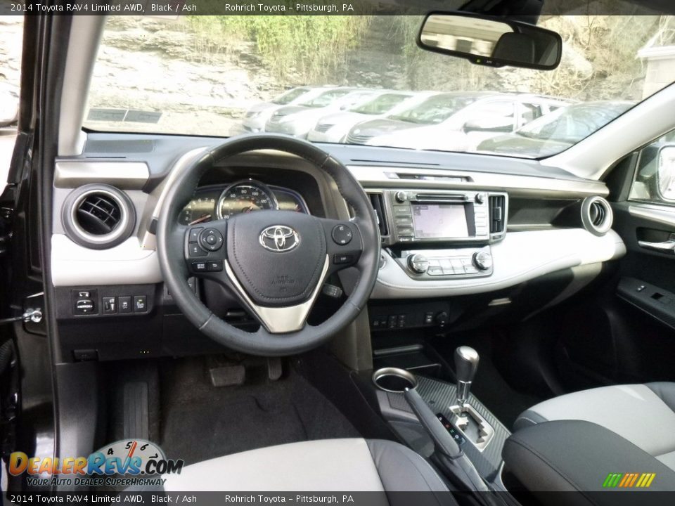 2014 Toyota RAV4 Limited AWD Black / Ash Photo #8