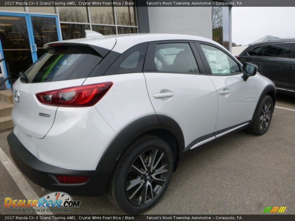 2017 Mazda CX-3 Grand Touring AWD Crystal White Pearl Mica / Black Photo #2