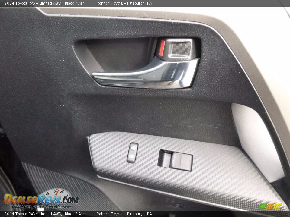 2014 Toyota RAV4 Limited AWD Black / Ash Photo #11
