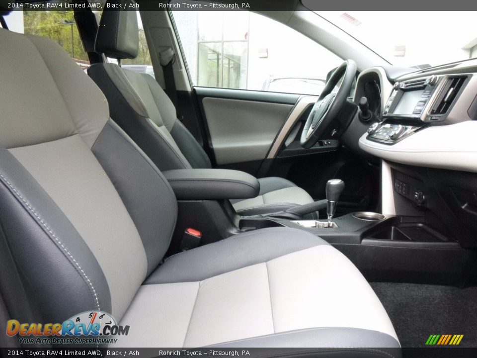 2014 Toyota RAV4 Limited AWD Black / Ash Photo #14