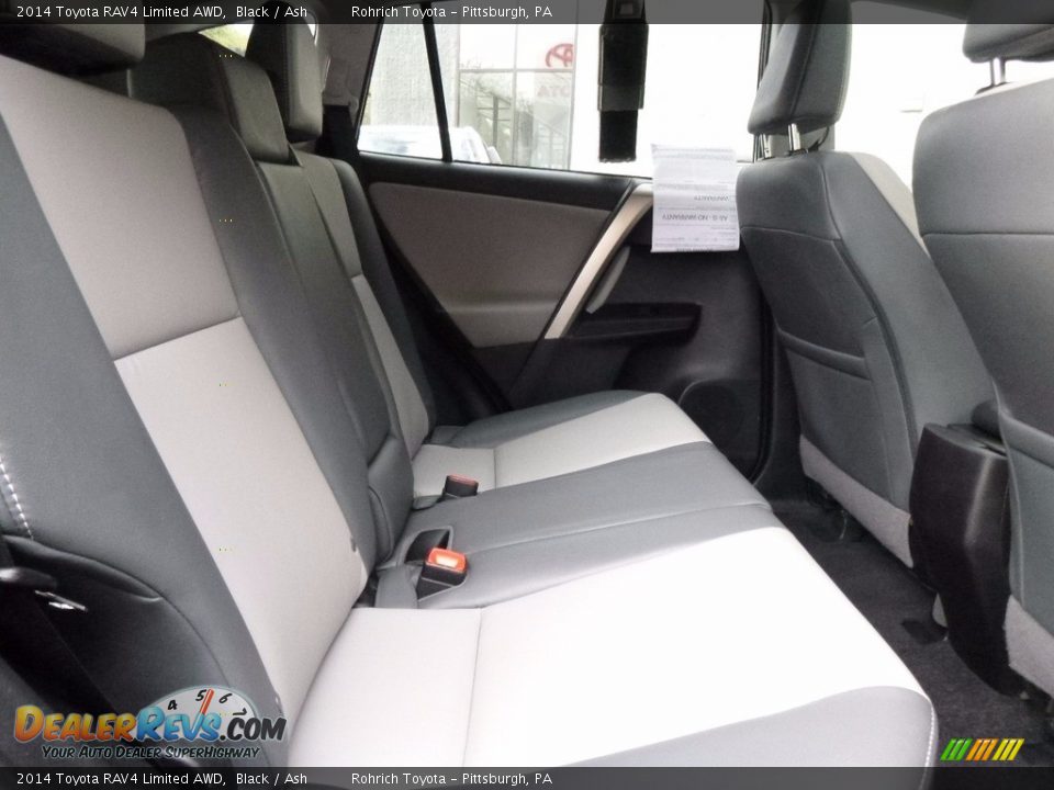 2014 Toyota RAV4 Limited AWD Black / Ash Photo #15