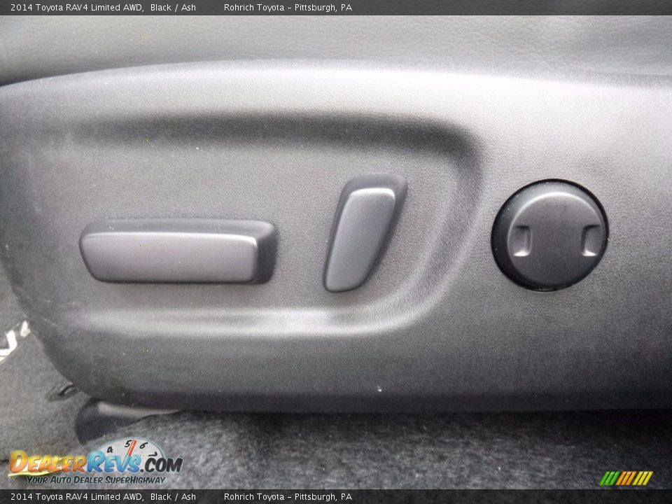 2014 Toyota RAV4 Limited AWD Black / Ash Photo #20