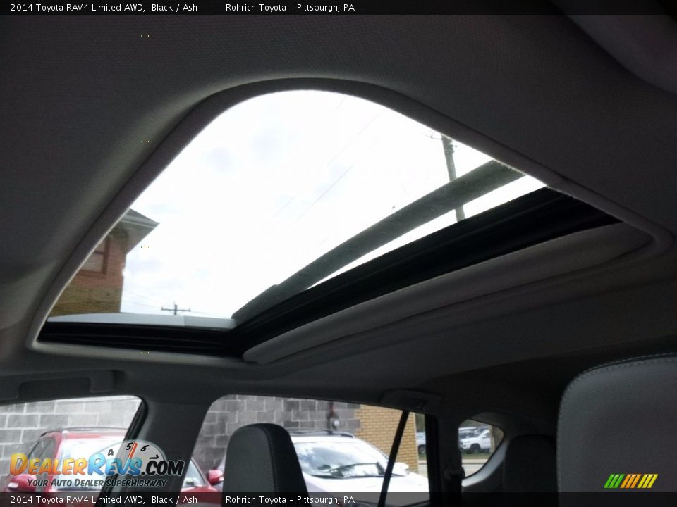 2014 Toyota RAV4 Limited AWD Black / Ash Photo #21
