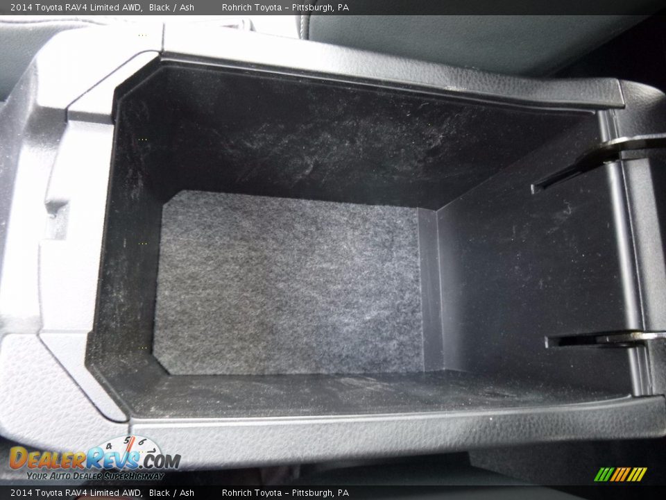 2014 Toyota RAV4 Limited AWD Black / Ash Photo #23