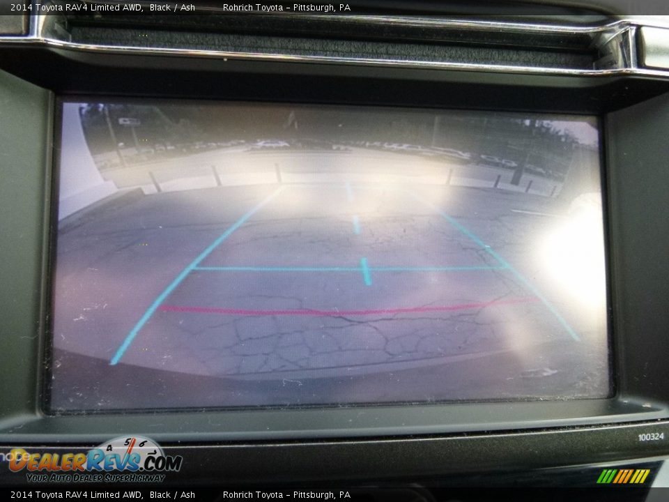 2014 Toyota RAV4 Limited AWD Black / Ash Photo #25