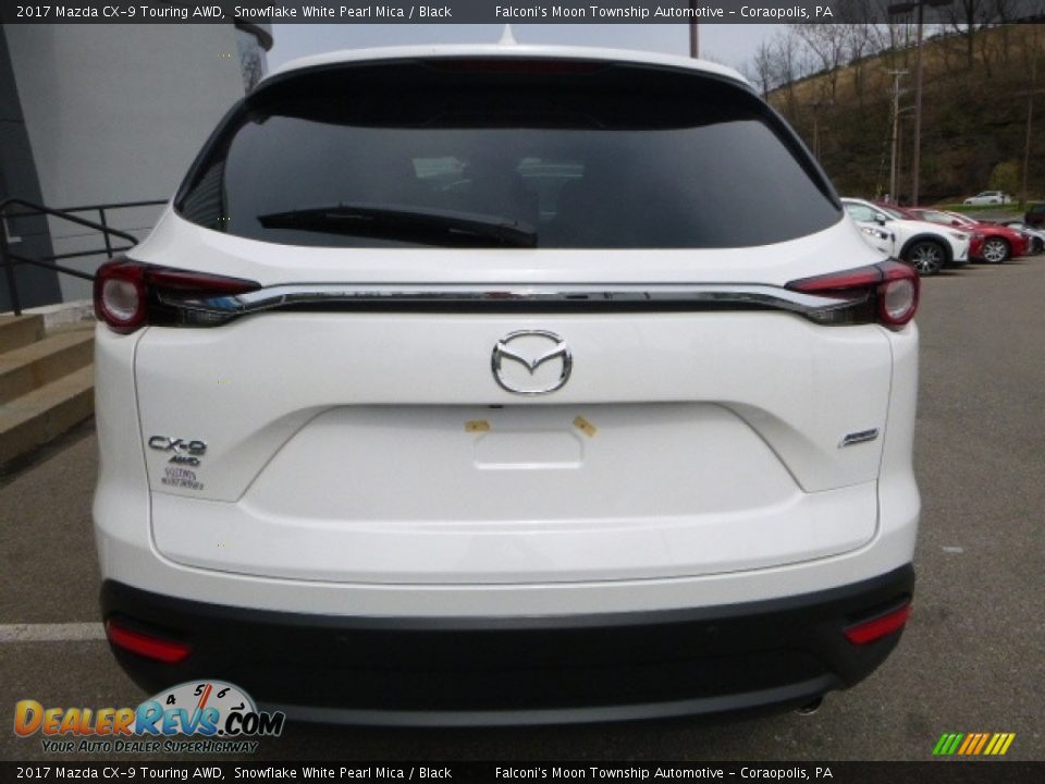 2017 Mazda CX-9 Touring AWD Snowflake White Pearl Mica / Black Photo #7