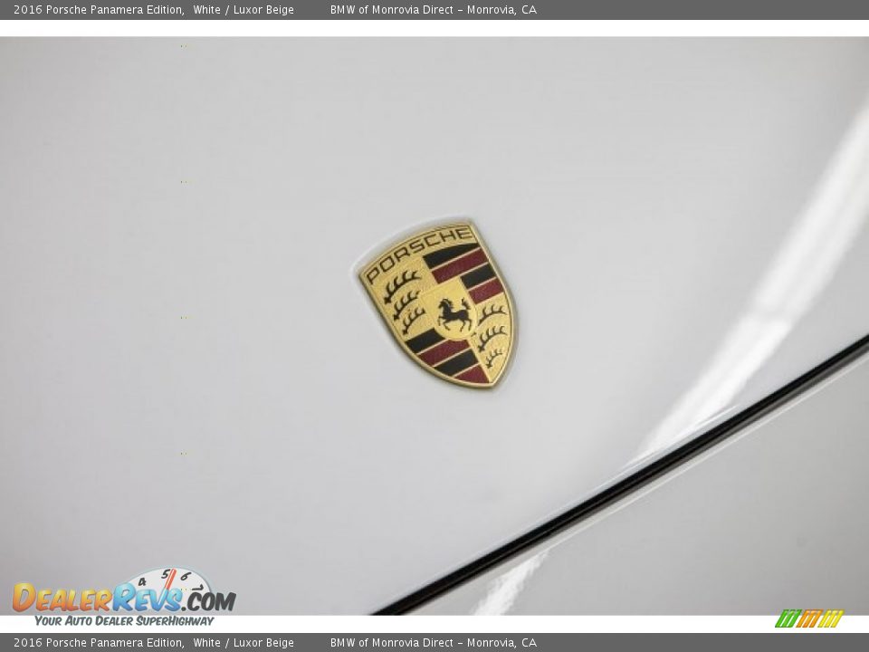 2016 Porsche Panamera Edition White / Luxor Beige Photo #27