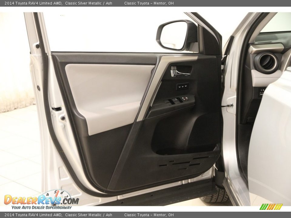 2014 Toyota RAV4 Limited AWD Classic Silver Metallic / Ash Photo #4