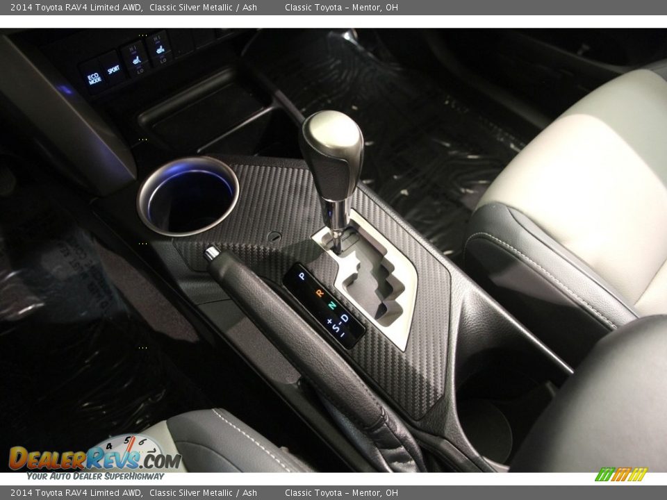 2014 Toyota RAV4 Limited AWD Classic Silver Metallic / Ash Photo #13