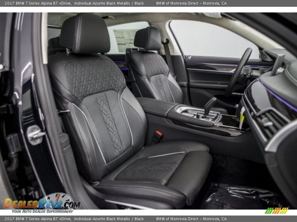 Black Interior - 2017 BMW 7 Series Alpina B7 xDrive Photo #2