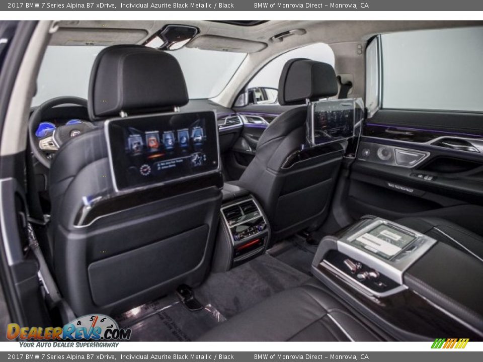 Rear Seat of 2017 BMW 7 Series Alpina B7 xDrive Photo #10