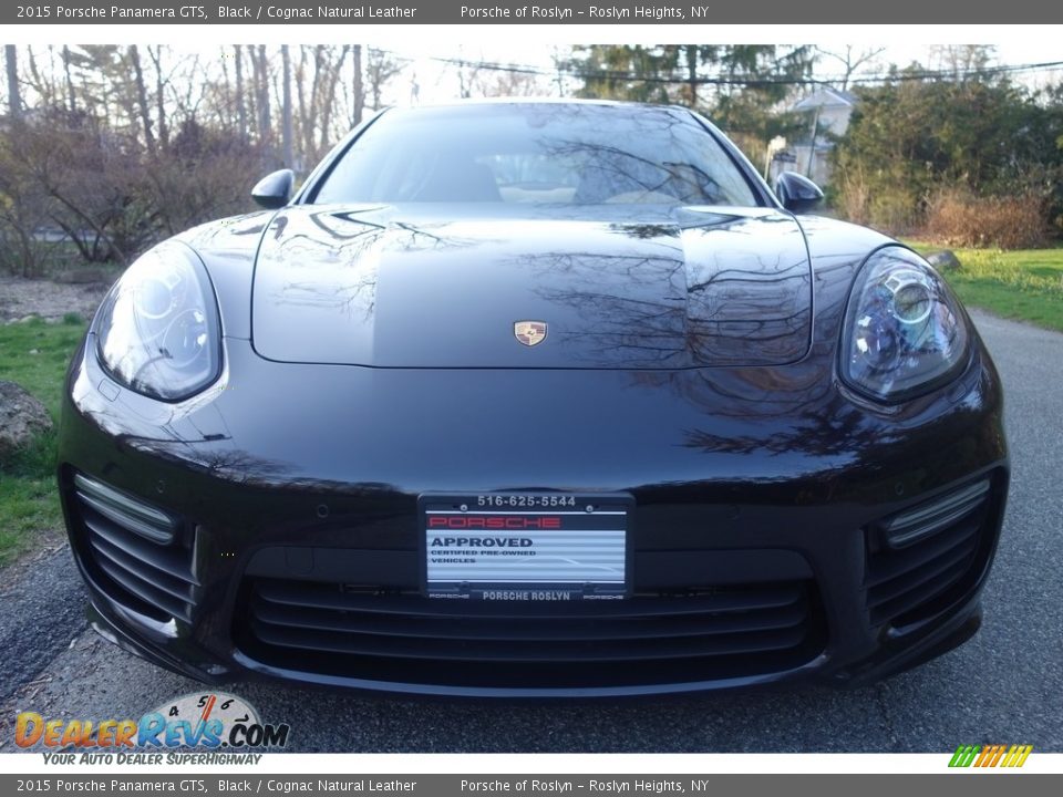 2015 Porsche Panamera GTS Black / Cognac Natural Leather Photo #2