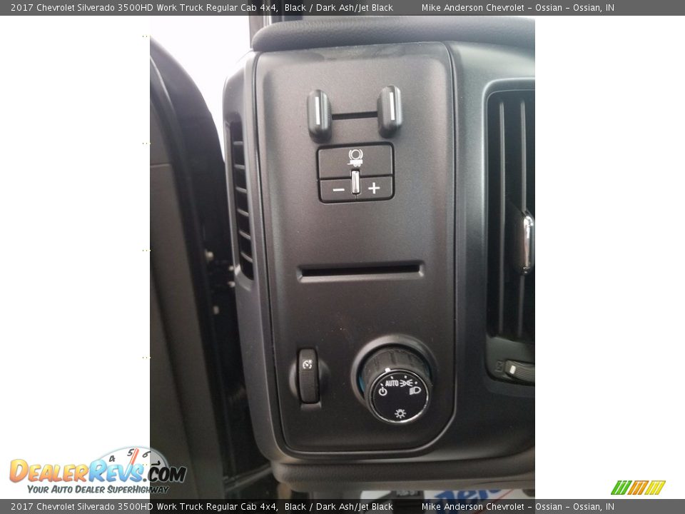 2017 Chevrolet Silverado 3500HD Work Truck Regular Cab 4x4 Black / Dark Ash/Jet Black Photo #12