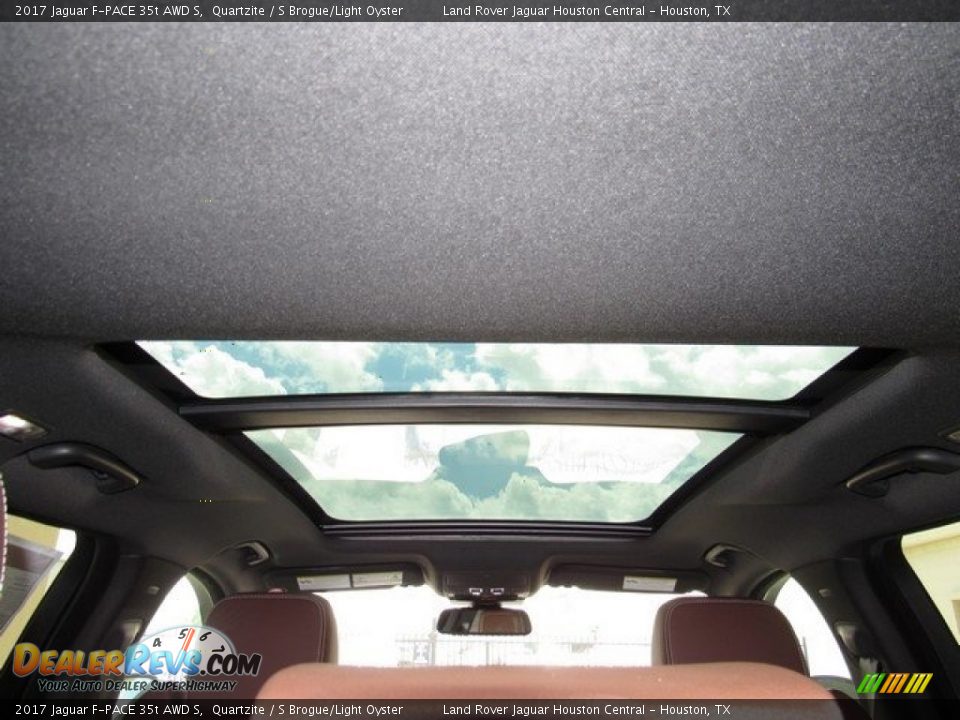 2017 Jaguar F-PACE 35t AWD S Quartzite / S Brogue/Light Oyster Photo #17