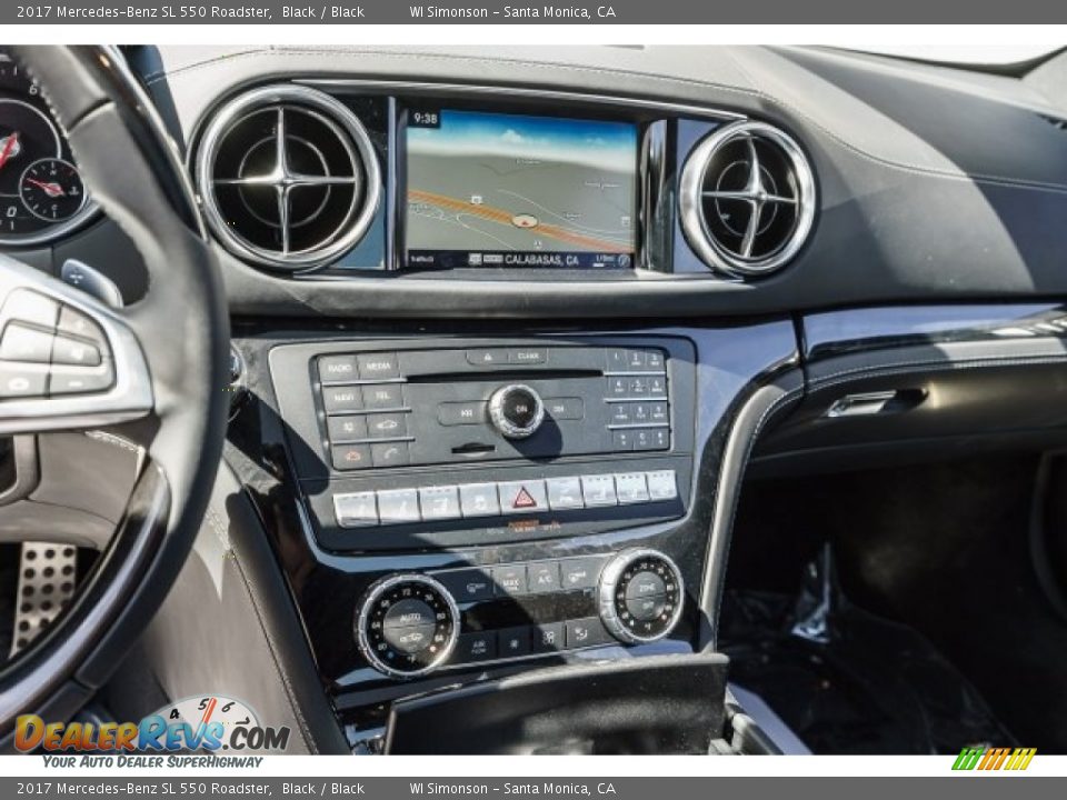 Controls of 2017 Mercedes-Benz SL 550 Roadster Photo #7