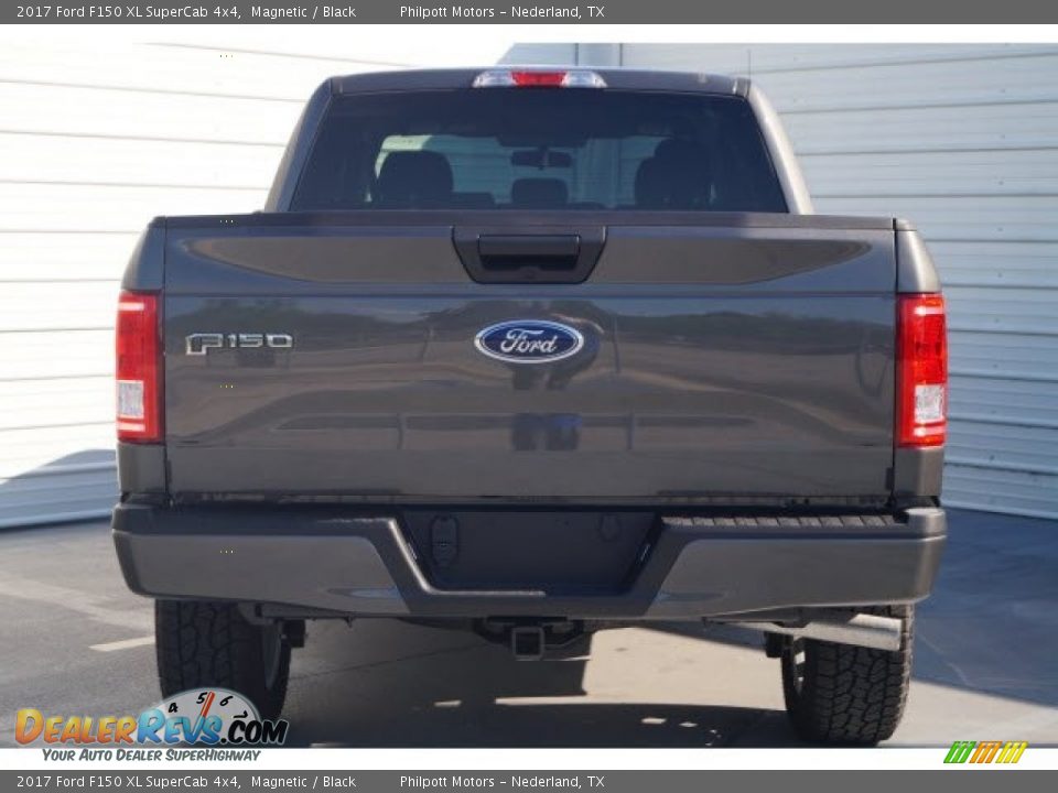 2017 Ford F150 XL SuperCab 4x4 Magnetic / Black Photo #5