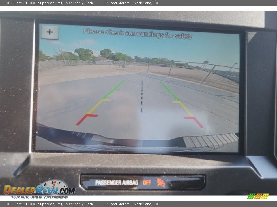 2017 Ford F150 XL SuperCab 4x4 Magnetic / Black Photo #15