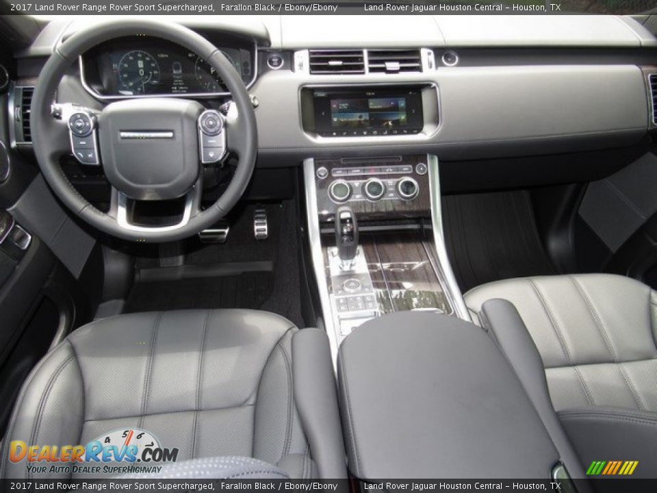 Dashboard of 2017 Land Rover Range Rover Sport Supercharged Photo #4
