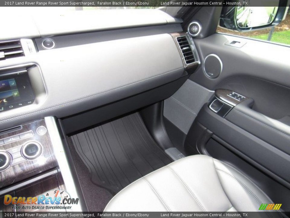 2017 Land Rover Range Rover Sport Supercharged Farallon Black / Ebony/Ebony Photo #14