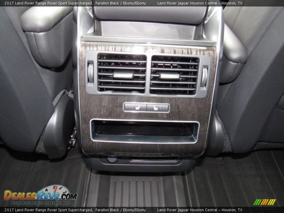 2017 Land Rover Range Rover Sport Supercharged Farallon Black / Ebony/Ebony Photo #15