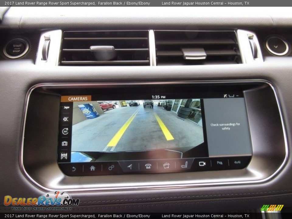 2017 Land Rover Range Rover Sport Supercharged Farallon Black / Ebony/Ebony Photo #21