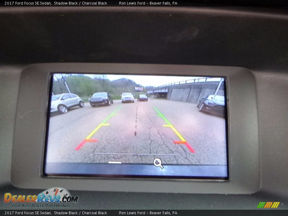 2017 Ford Focus SE Sedan Shadow Black / Charcoal Black Photo #18