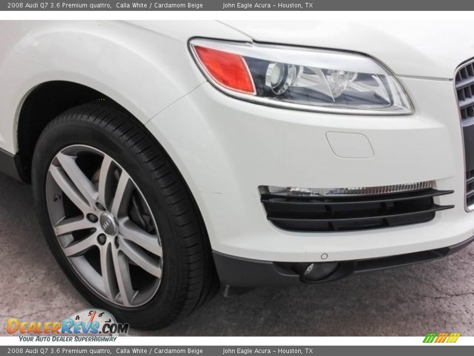 2008 Audi Q7 3.6 Premium quattro Calla White / Cardamom Beige Photo #10
