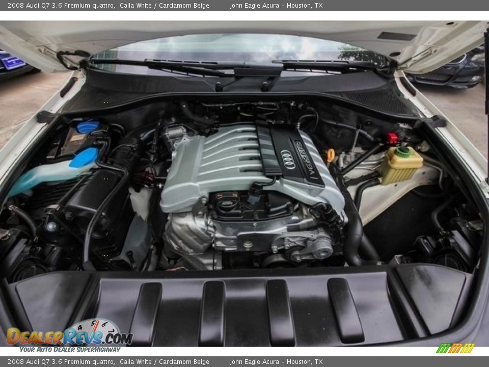 2008 Audi Q7 3.6 Premium quattro Calla White / Cardamom Beige Photo #28