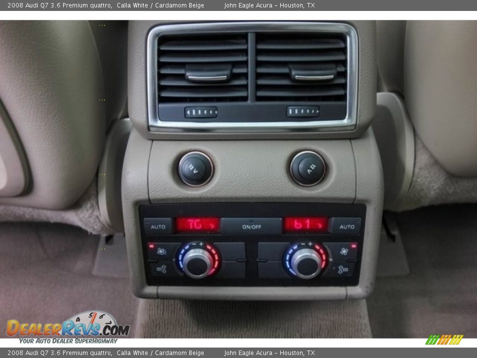 2008 Audi Q7 3.6 Premium quattro Calla White / Cardamom Beige Photo #29