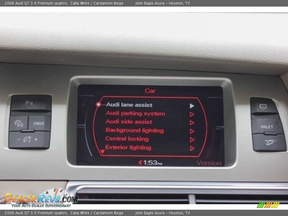 2008 Audi Q7 3.6 Premium quattro Calla White / Cardamom Beige Photo #33