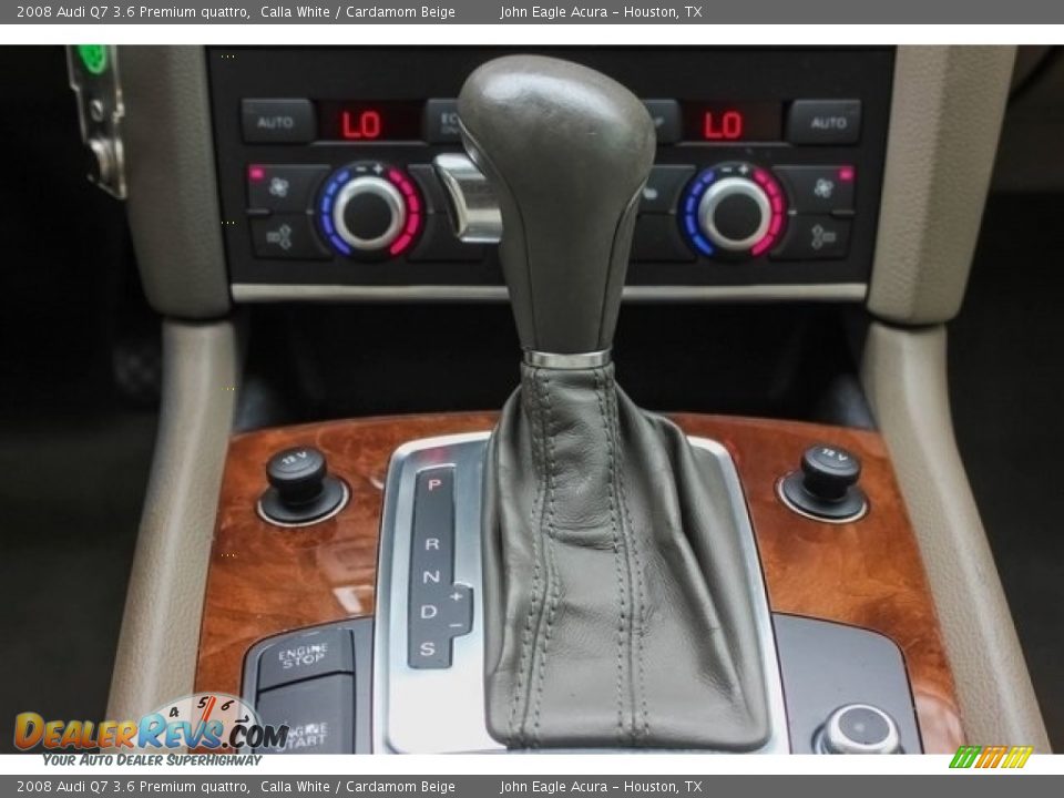 2008 Audi Q7 3.6 Premium quattro Calla White / Cardamom Beige Photo #34
