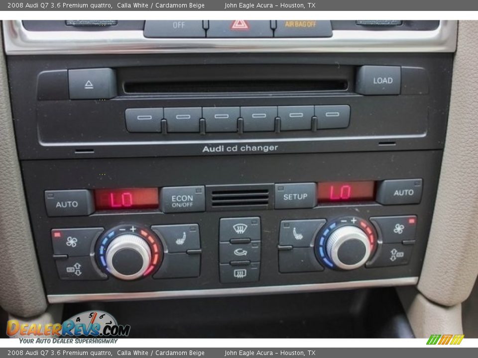 2008 Audi Q7 3.6 Premium quattro Calla White / Cardamom Beige Photo #36