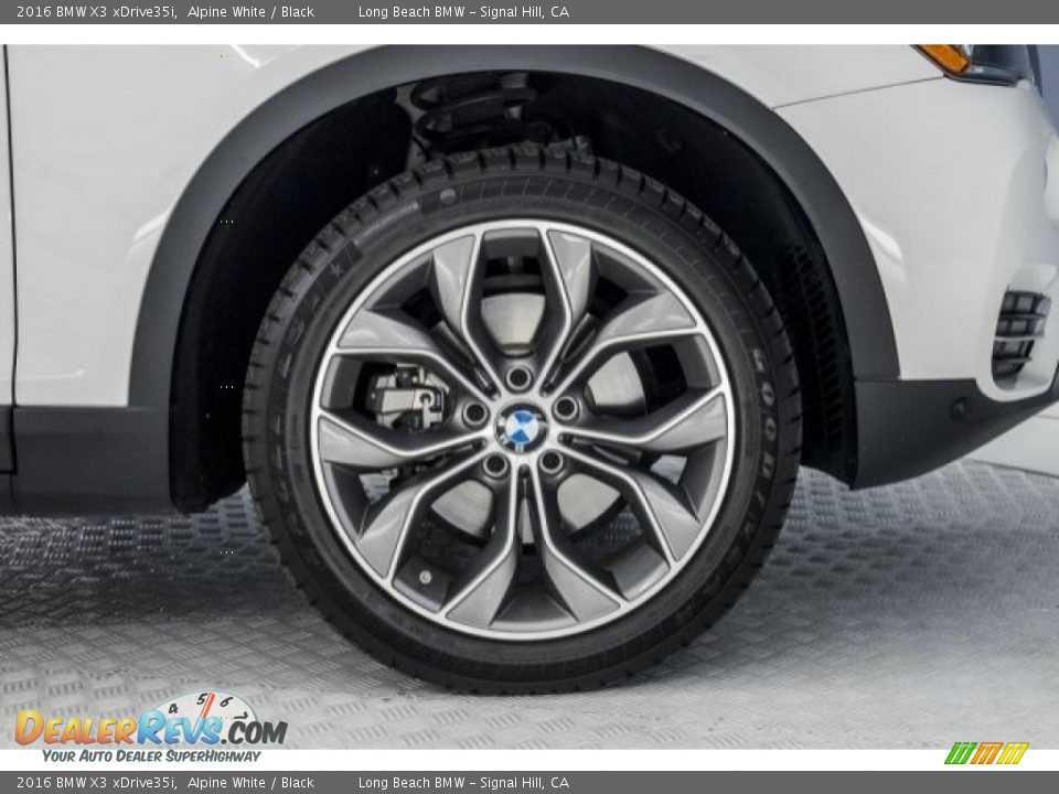 2016 BMW X3 xDrive35i Alpine White / Black Photo #8