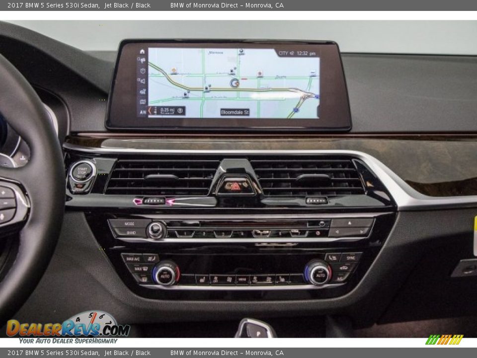 2017 BMW 5 Series 530i Sedan Jet Black / Black Photo #6