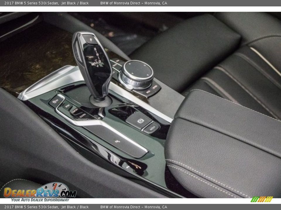 2017 BMW 5 Series 530i Sedan Jet Black / Black Photo #7