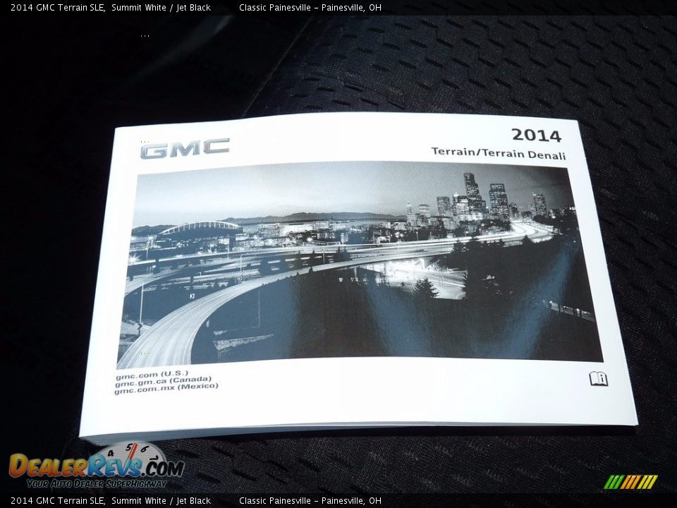 2014 GMC Terrain SLE Summit White / Jet Black Photo #13