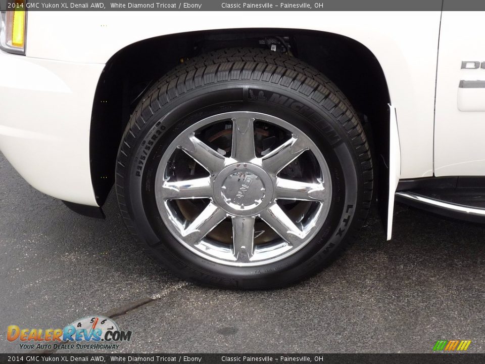 2014 GMC Yukon XL Denali AWD White Diamond Tricoat / Ebony Photo #5