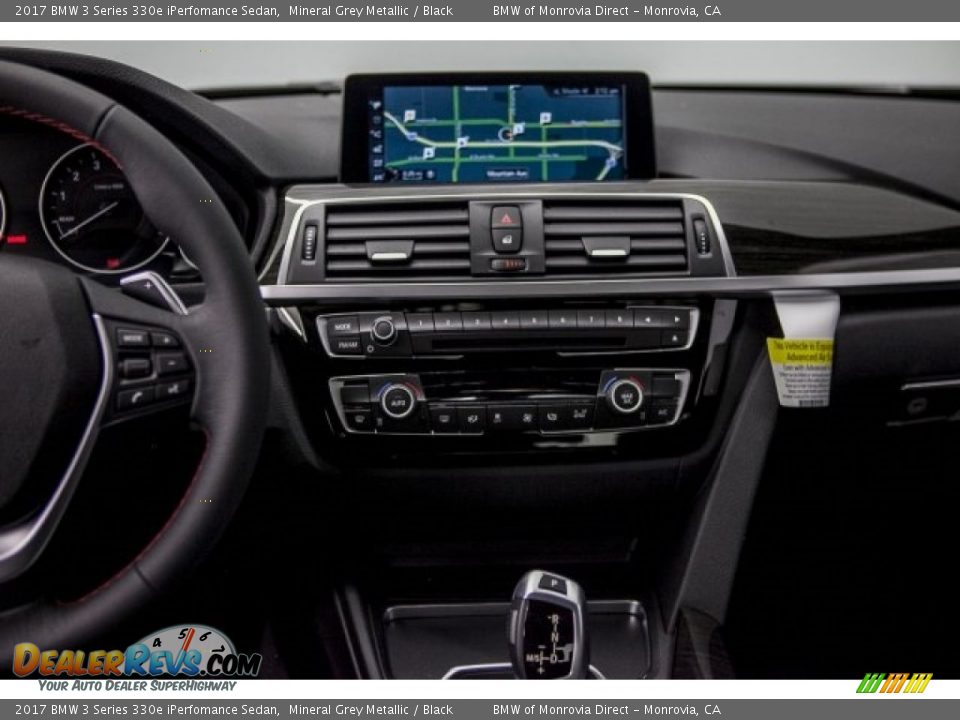 2017 BMW 3 Series 330e iPerfomance Sedan Mineral Grey Metallic / Black Photo #5