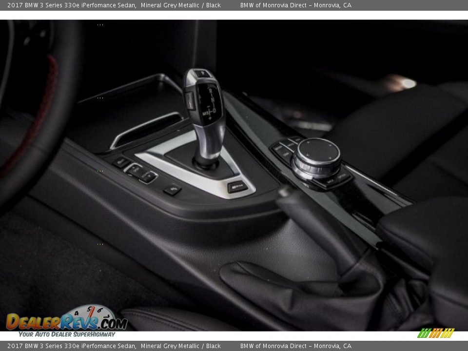 2017 BMW 3 Series 330e iPerfomance Sedan Mineral Grey Metallic / Black Photo #7