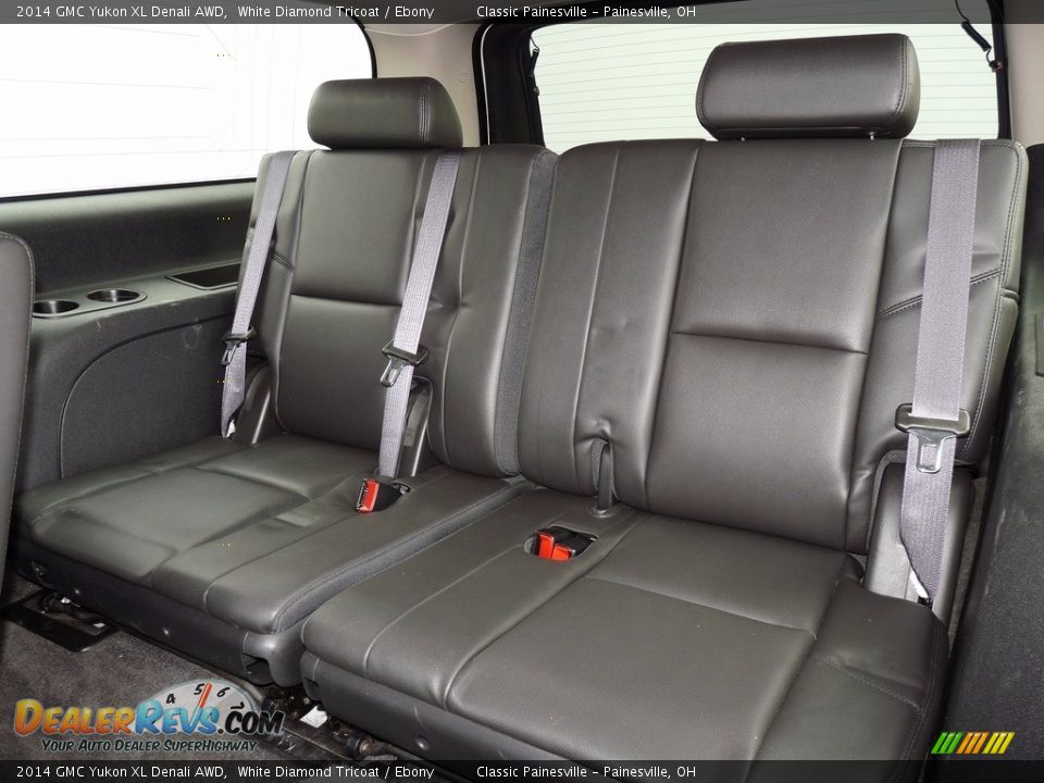 2014 GMC Yukon XL Denali AWD White Diamond Tricoat / Ebony Photo #9