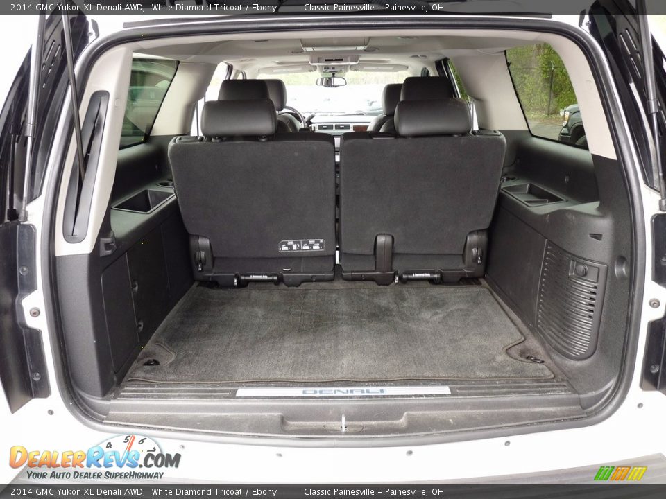 2014 GMC Yukon XL Denali AWD White Diamond Tricoat / Ebony Photo #10