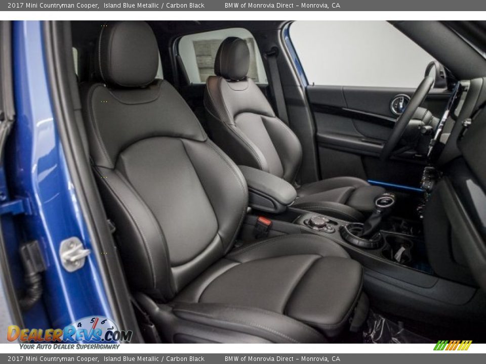 2017 Mini Countryman Cooper Island Blue Metallic / Carbon Black Photo #2