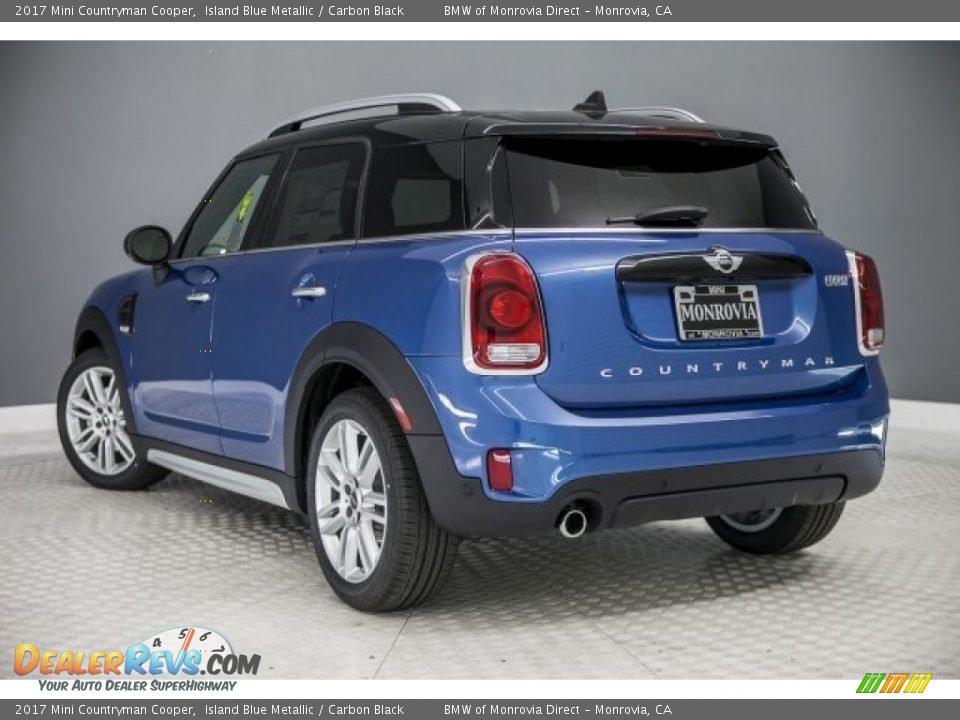 2017 Mini Countryman Cooper Island Blue Metallic / Carbon Black Photo #3