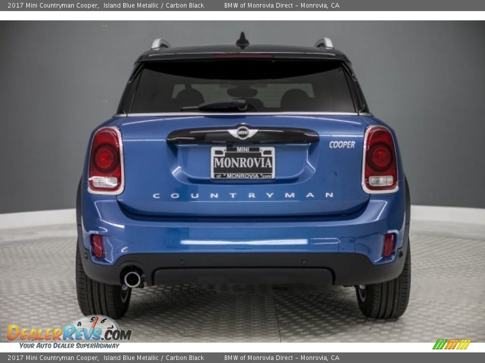 2017 Mini Countryman Cooper Island Blue Metallic / Carbon Black Photo #4